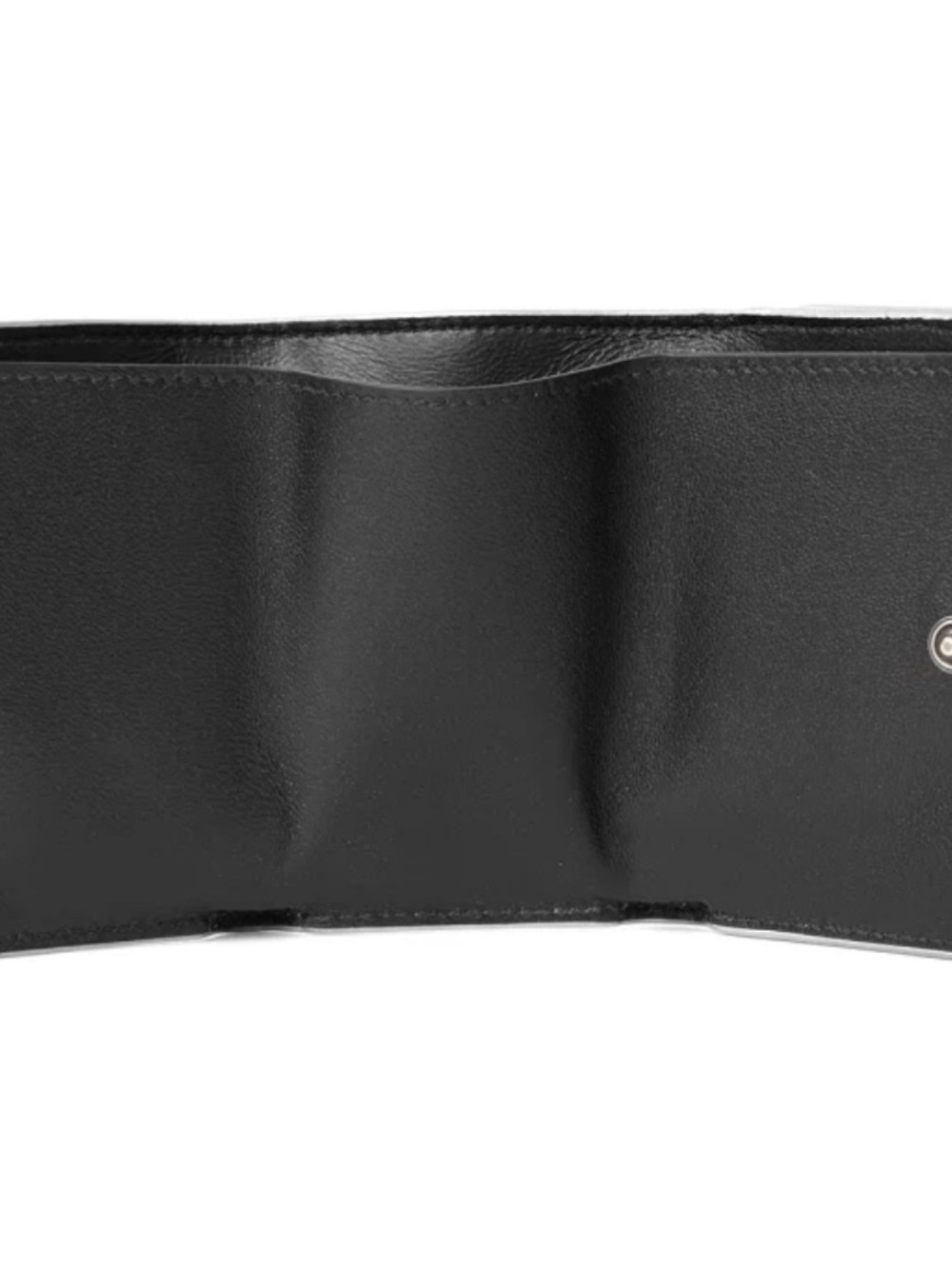 BALENCIAGA ESSENTIAL MINI WALLET Silver Trifold Wallet - Picture 5 of 13